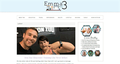 Desktop Screenshot of emmaand3.com